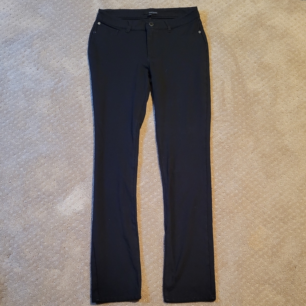 Harve Benard black straight leg pant size 2